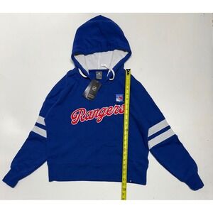 Fanatics New York Rangers Royal Blue Athletic Hoodie Women's Medium NHL